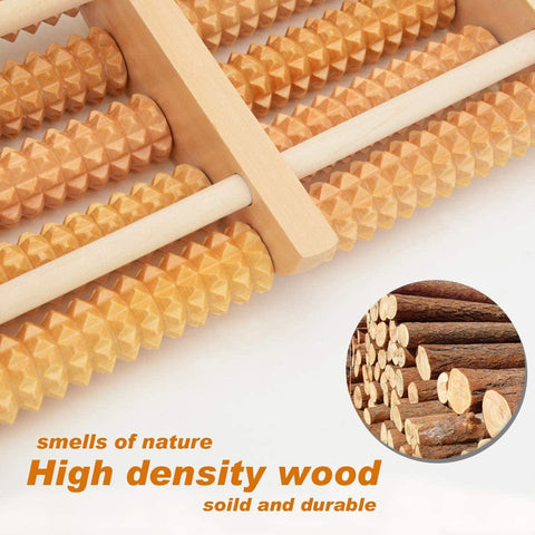 Premium Wooden Foot Massage Roller