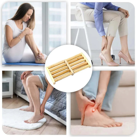 Premium Wooden Foot Massage Roller